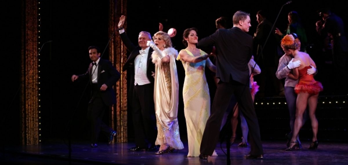 Jeremy Cohen, Walter Bobbie, Christine Baranski, Kelli Barrett, Shonn Wiley with ensemble  at 