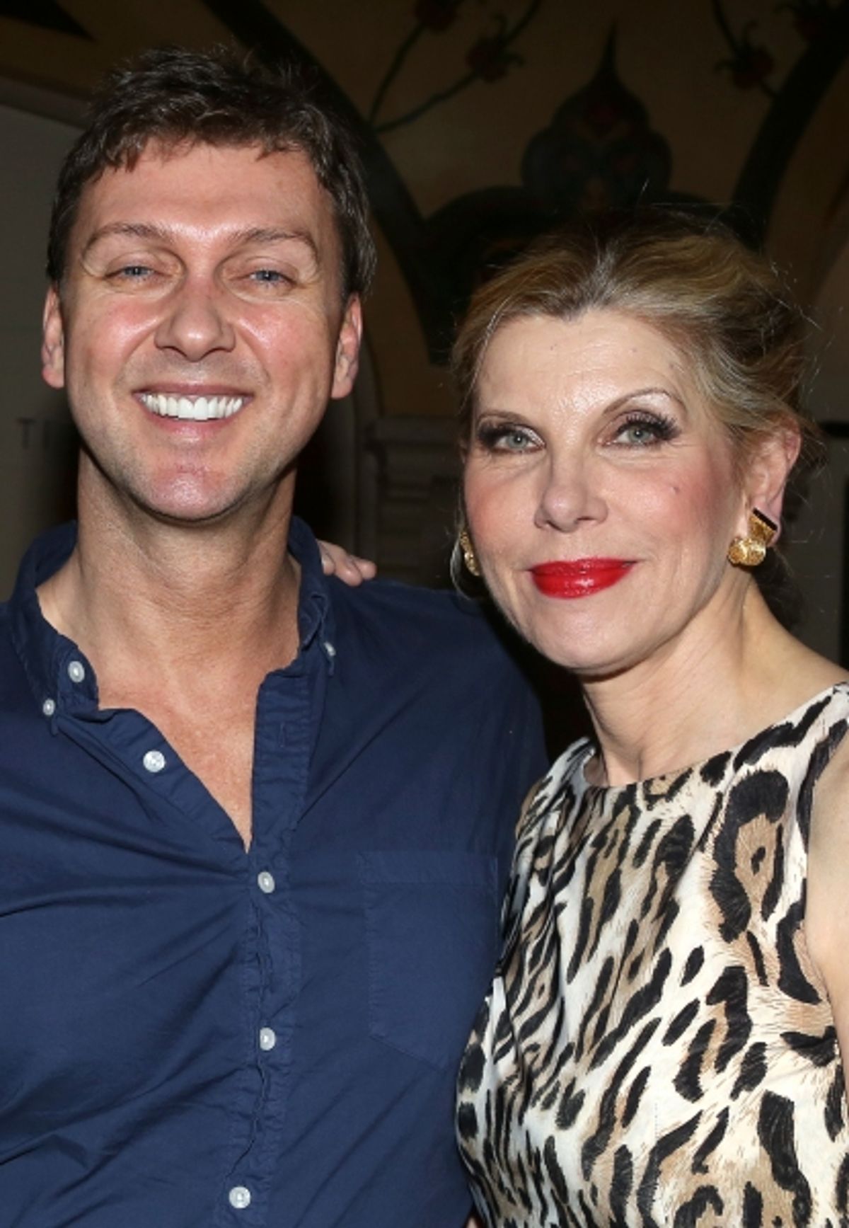 Warren Carlyle, Christine Baranski at 