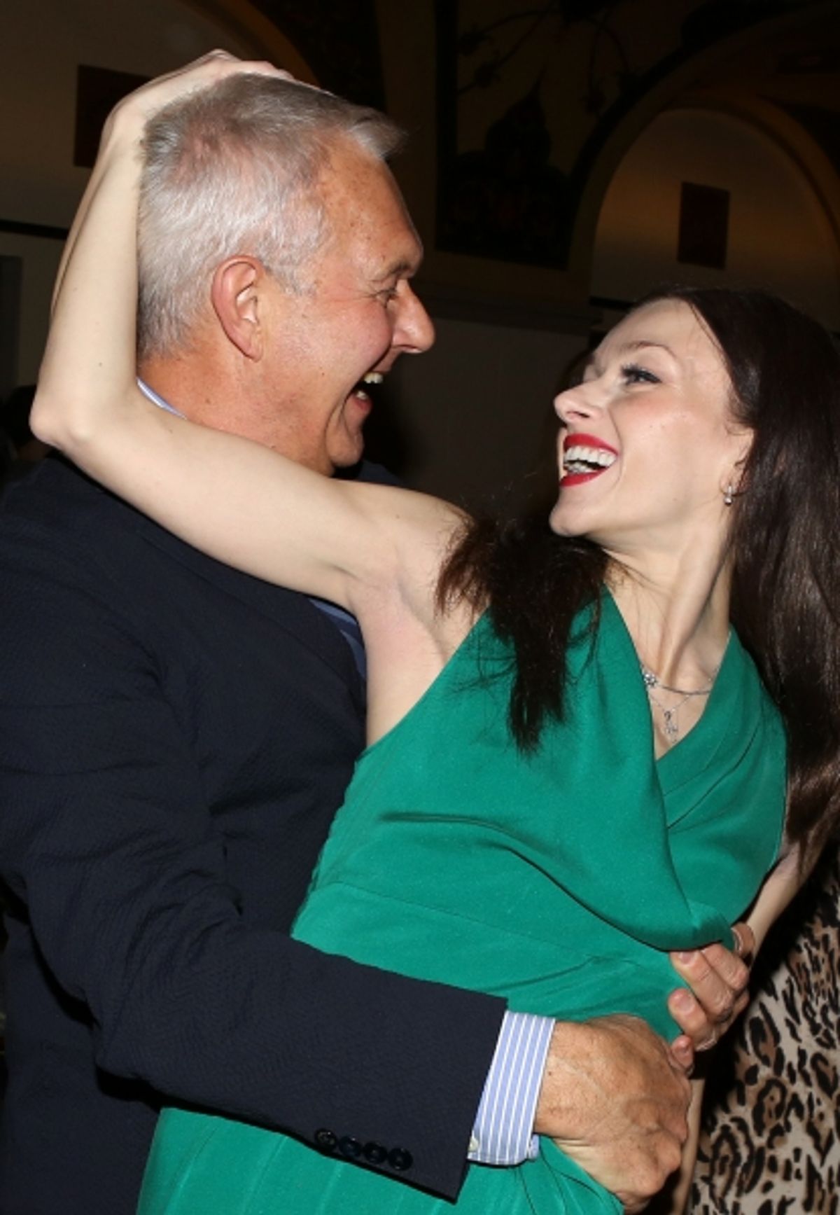 Walter Bobbie, Irina Dvorovenko at 