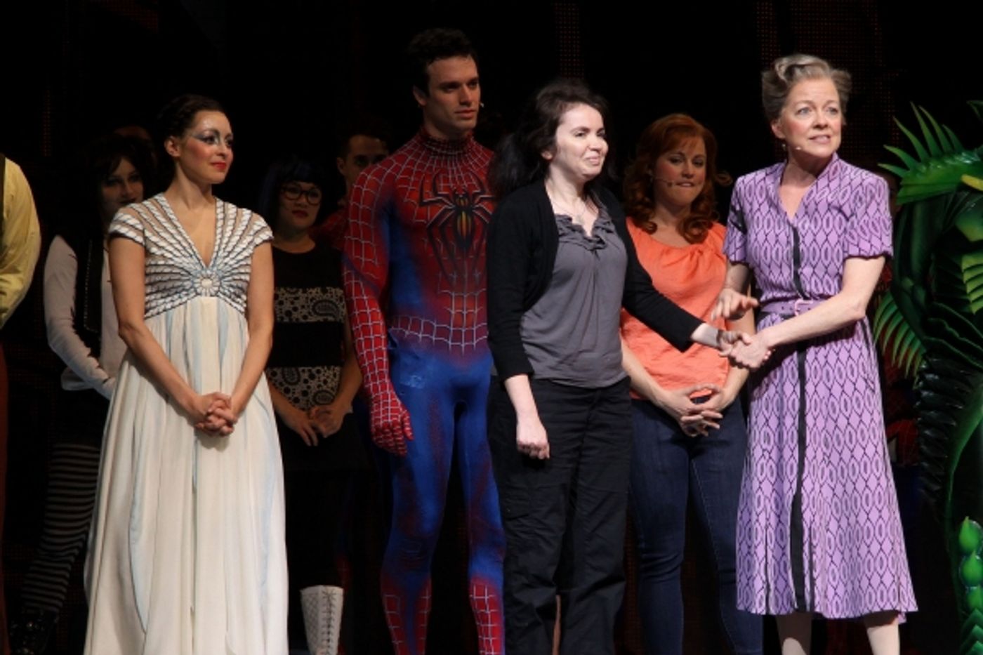 Photo Flash: SPIDER-MAN Honors Everyday Hero Cathy Fritea on Mother's Day  Image