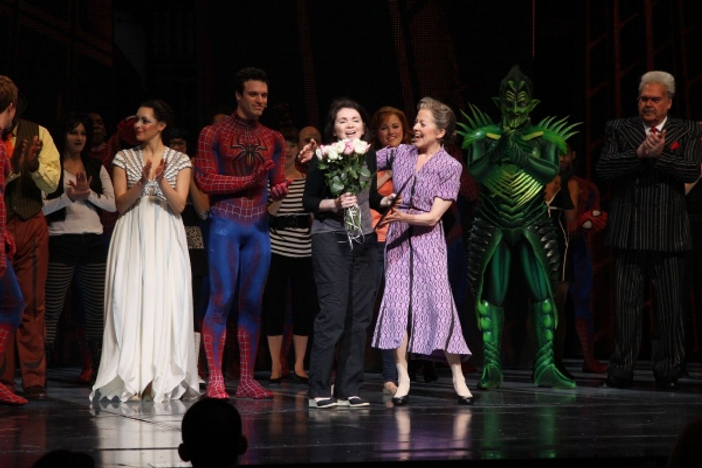 Photo Flash: SPIDER-MAN Honors Everyday Hero Cathy Fritea on Mother's Day  Image