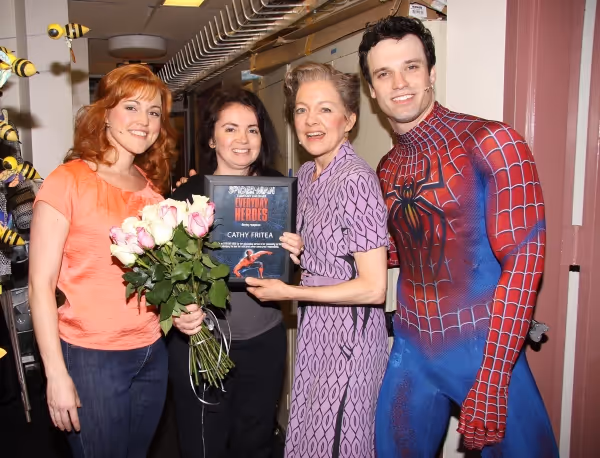 Cathy Fritea and cast Photo