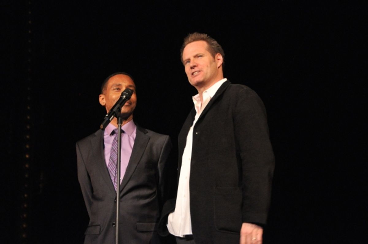 Charles Randolph Wright and Jack Coleman at 