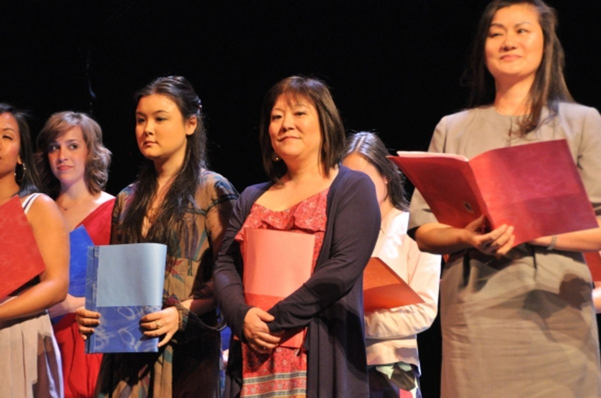 Ann Harada and cast members from The King and I perform Something Wonderful at 