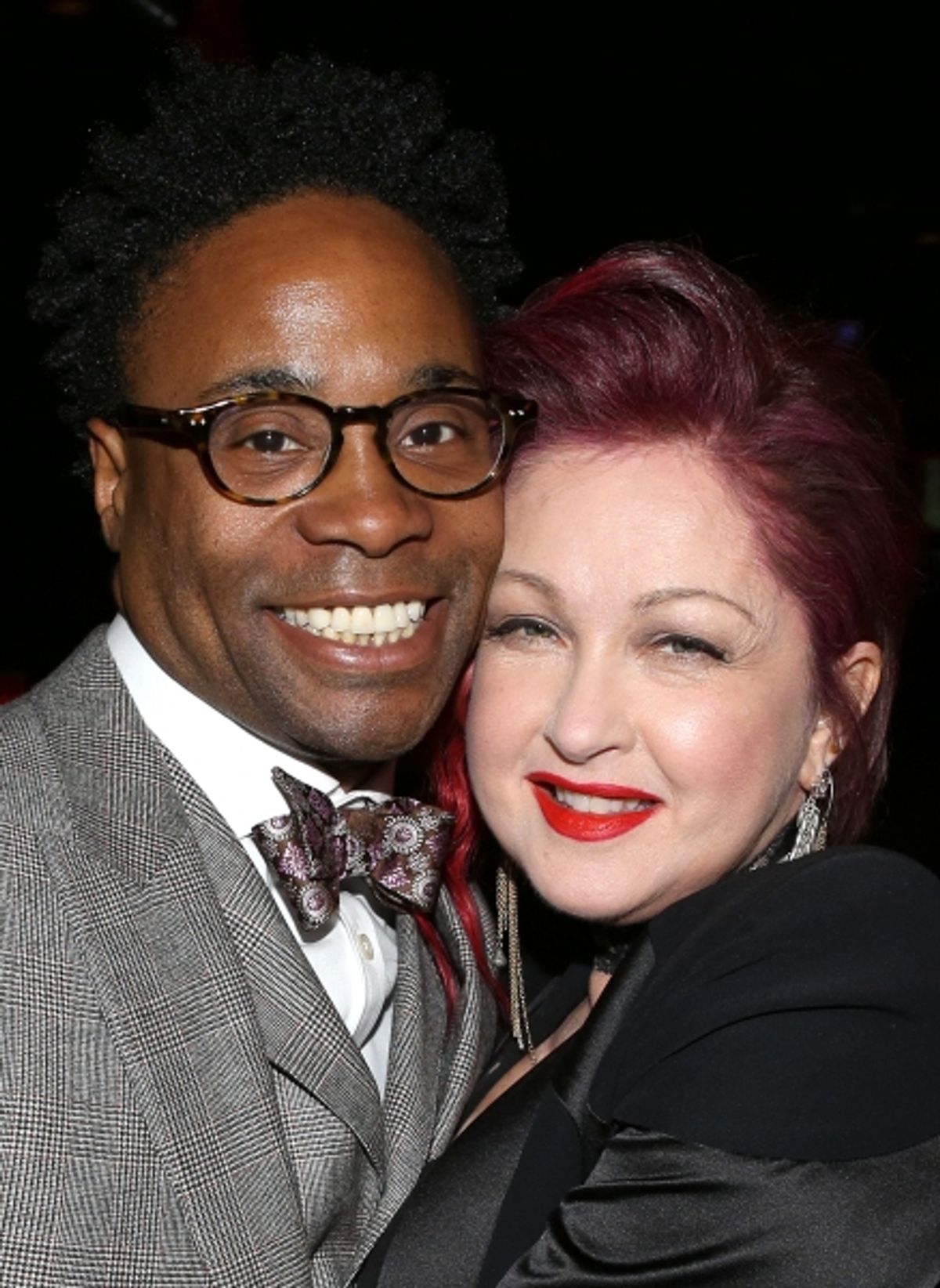 Billy Porter, Cyndi Lauper at 