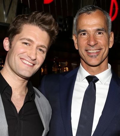 Matthew Morrison, Jerry Mitchell  Photo