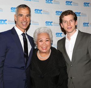 Jerry Mitchell, Joy Abbott, Stark Sands @ BroadwayWorld Jerry Mitchell, Joy Abbott, Stark Sands Photo