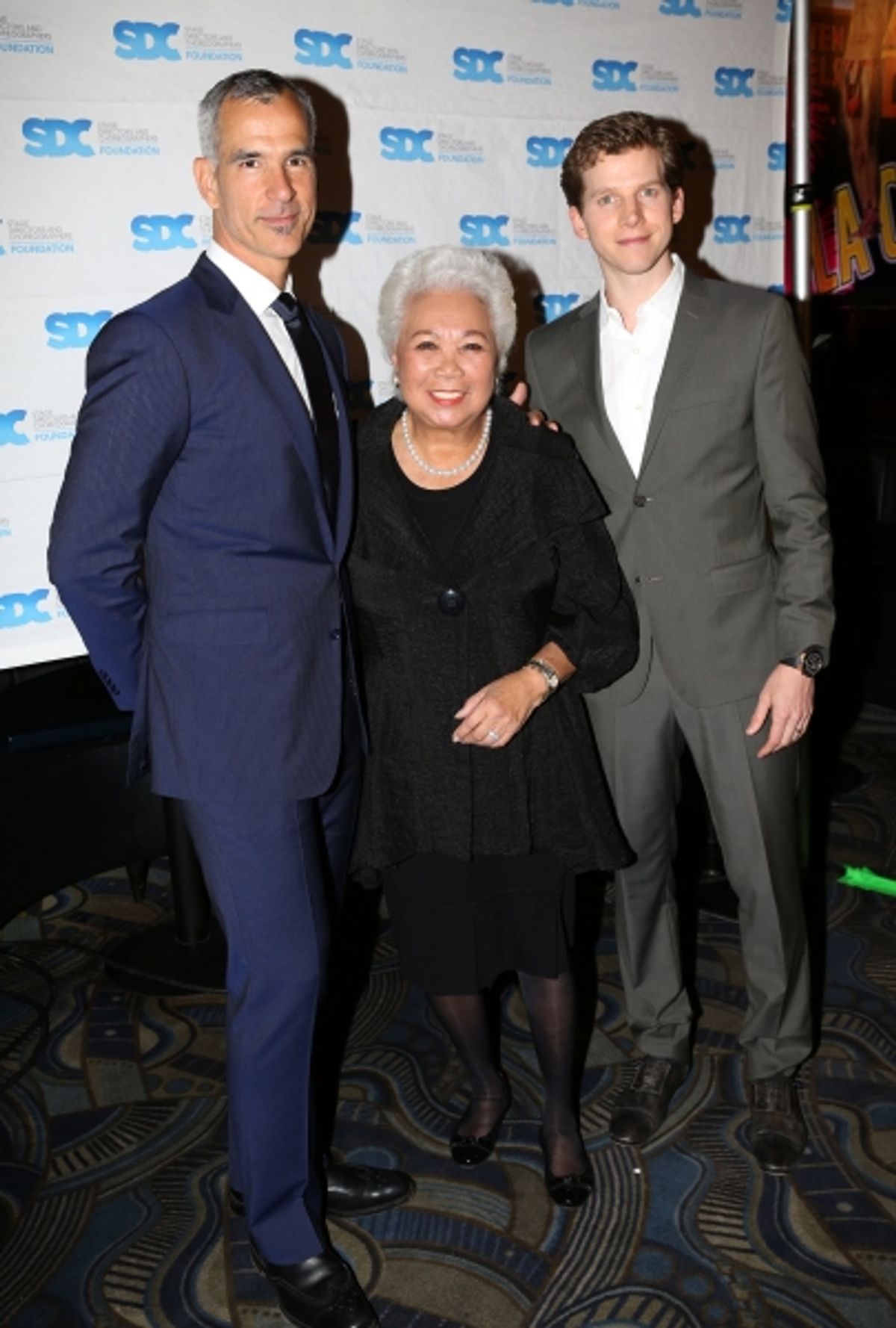 Jerry Mitchell, Joy Abbott, Stark Sands  at 
