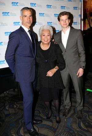Jerry Mitchell, Joy Abbott, Stark Sands @ BroadwayWorld Jerry Mitchell, Joy Abbott, Stark Sands Photo
