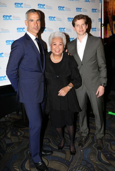 Jerry Mitchell, Joy Abbott, Stark Sands  Photo