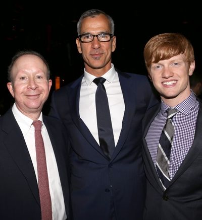 Jack Feldman, Jerry Mitchell with boyfriend  Photo