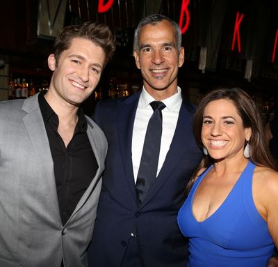 Matthew Morrison, Jerry Mitchell, Marissa Jaret Winokur Photo