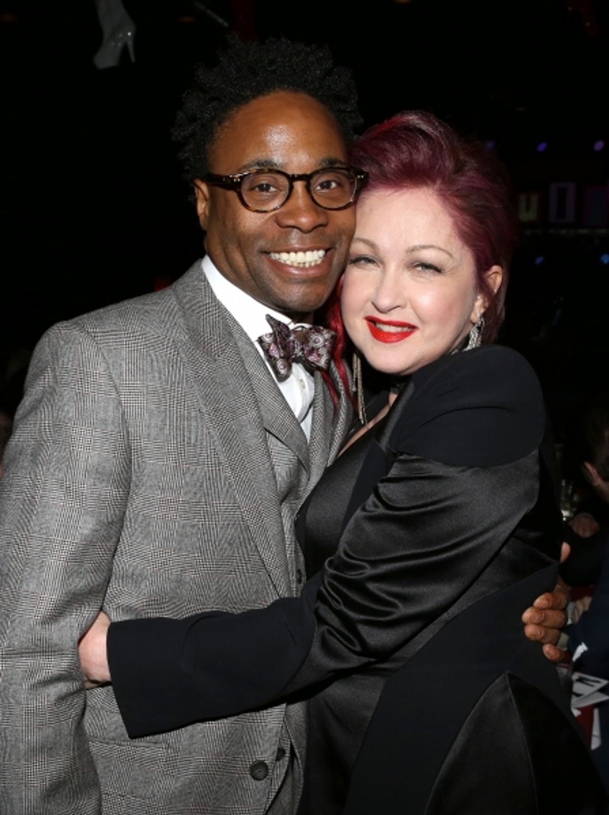 Billy Porter, Cyndi Lauper  at 