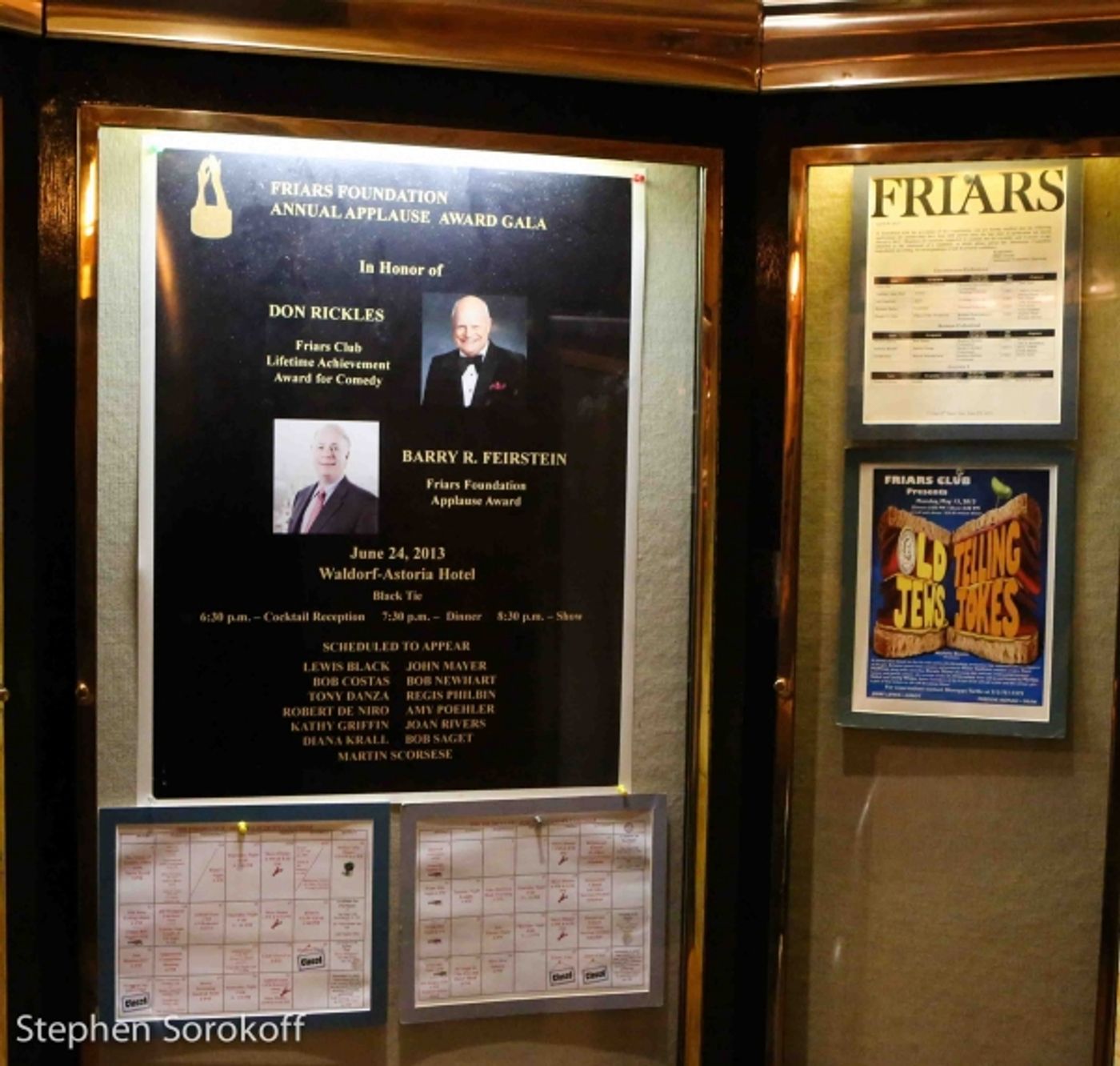 Photo Coverage: OLD JEWS TELLING JOKES Visits The Friars Club  Image