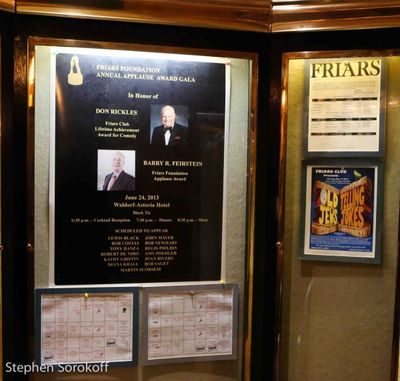 Friars Club Photo