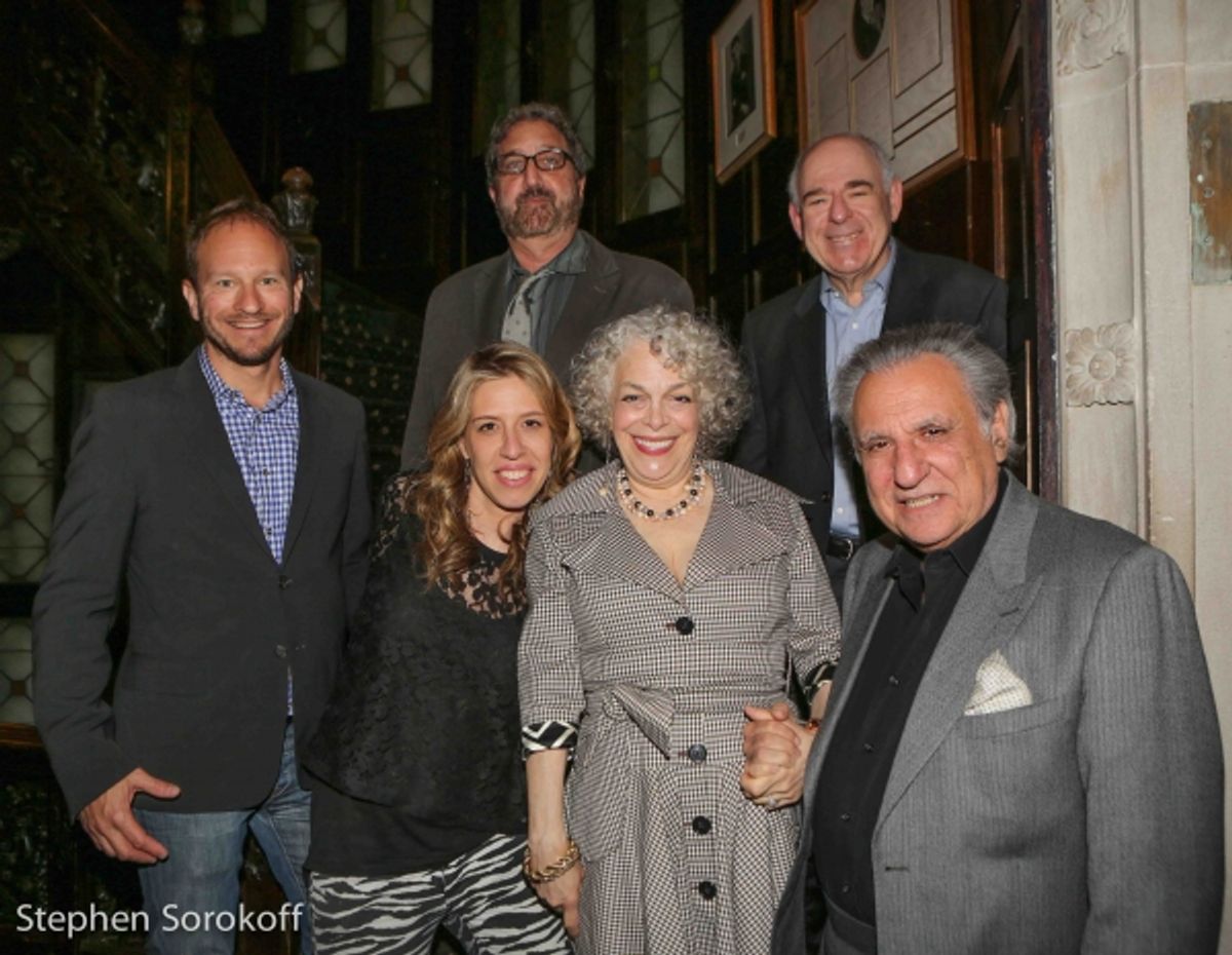 Sam Hoffman,Peter Gethers, Lenny Wolpe, Michele Slonim,Marilyn Sokol, Stewie Stone at 