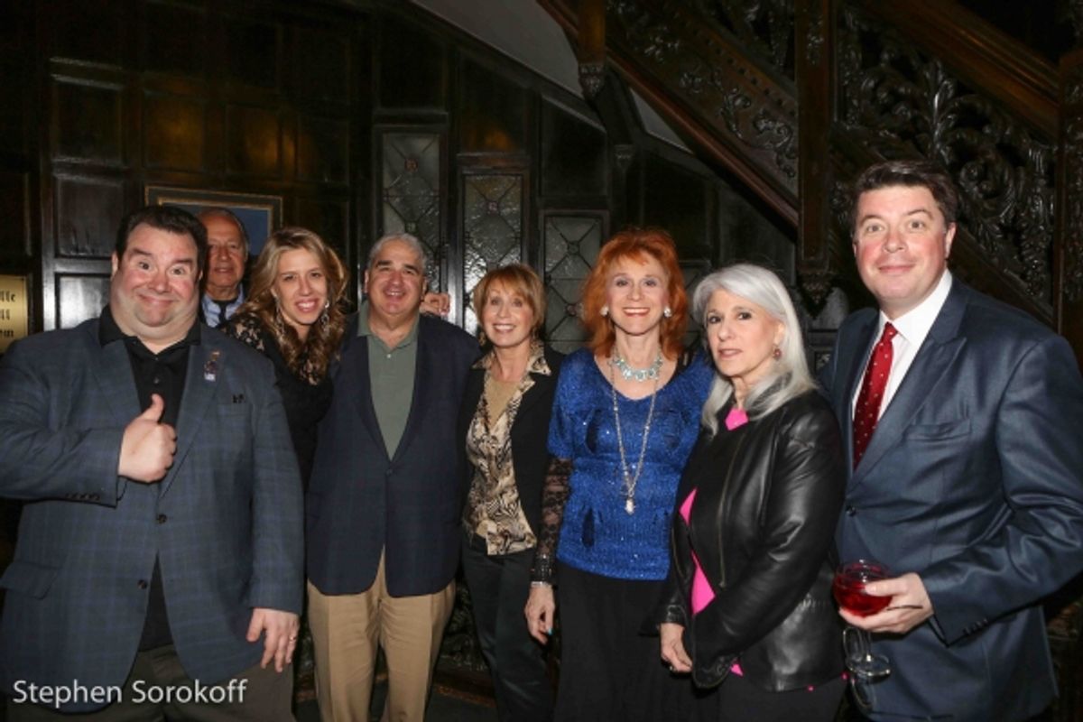 Bob Greenberg,Michele Slonim, Friar, Carol Scibelli, Dr. Judy Kuriansky, Jamie deRoy, Dave Konig at 