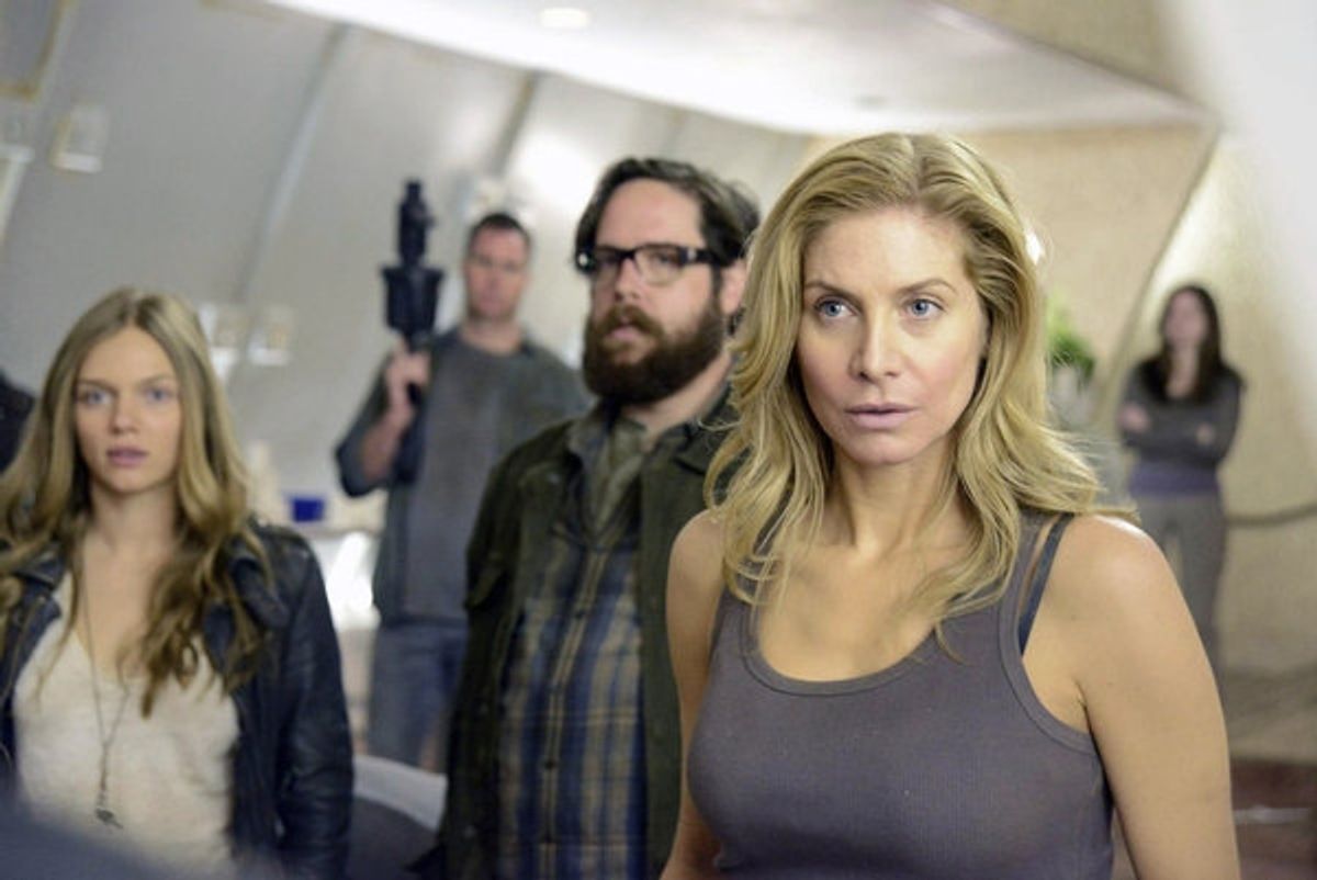 Tracy Spiridakos, Zak Orth, ELIZABETH MITCHELL at 