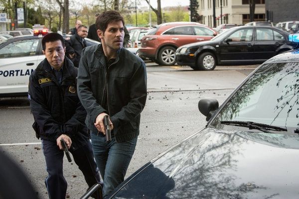 Reggie Lee, David Giuntoli Photo