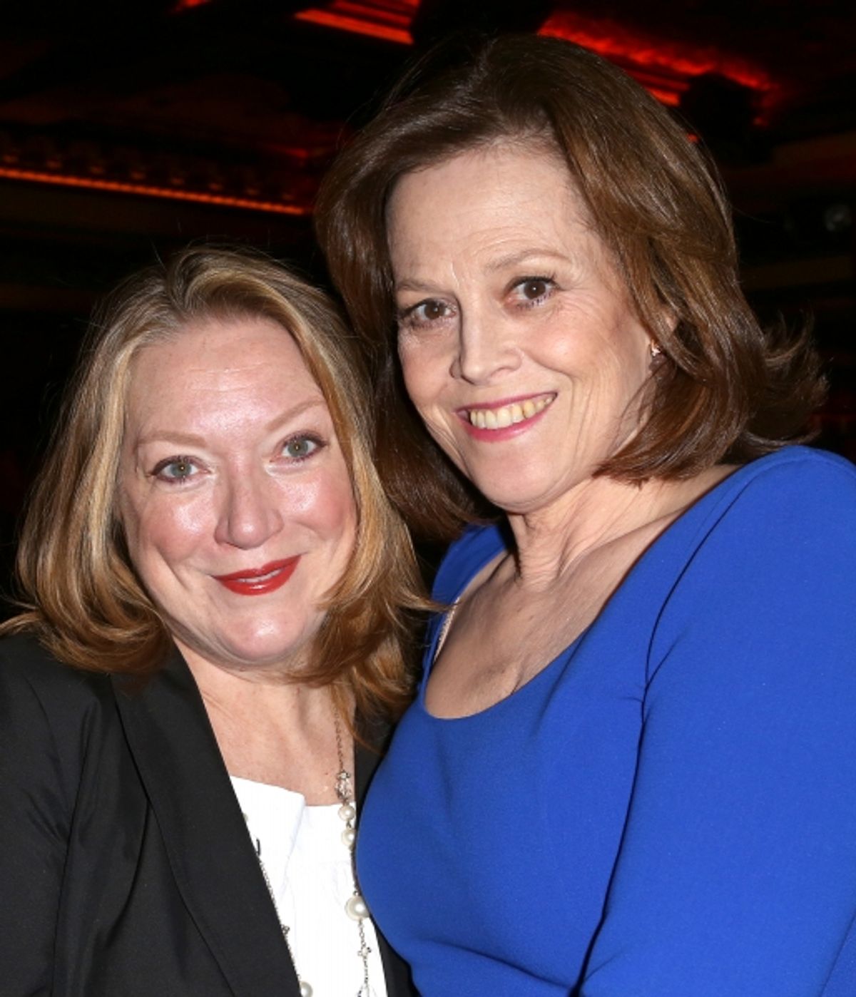 Kristine Nielsen, Sigourney Weaver  at 