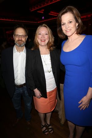 David Hyde Pierce, Kristine Nielsen,, Sigourney Weaver  Photo