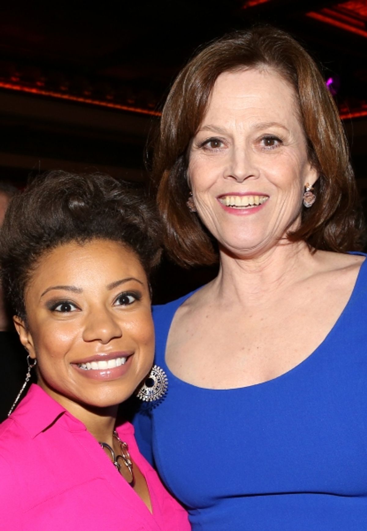 Shalita Grant, Sigourney Weaver  at 