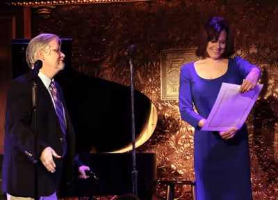 Christopher Durang, Sigourney Weaver  Photo