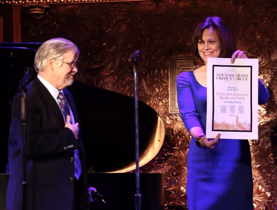 Christopher Durang, Sigourney Weaver  Photo