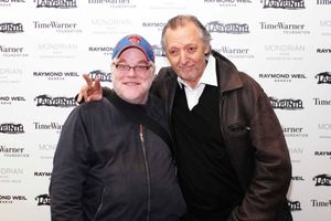 Philip Seymour Hoffman and Bob Glaudini @ BroadwayWorld Philip Seymour Hoffman and Bob Glaudini Photo