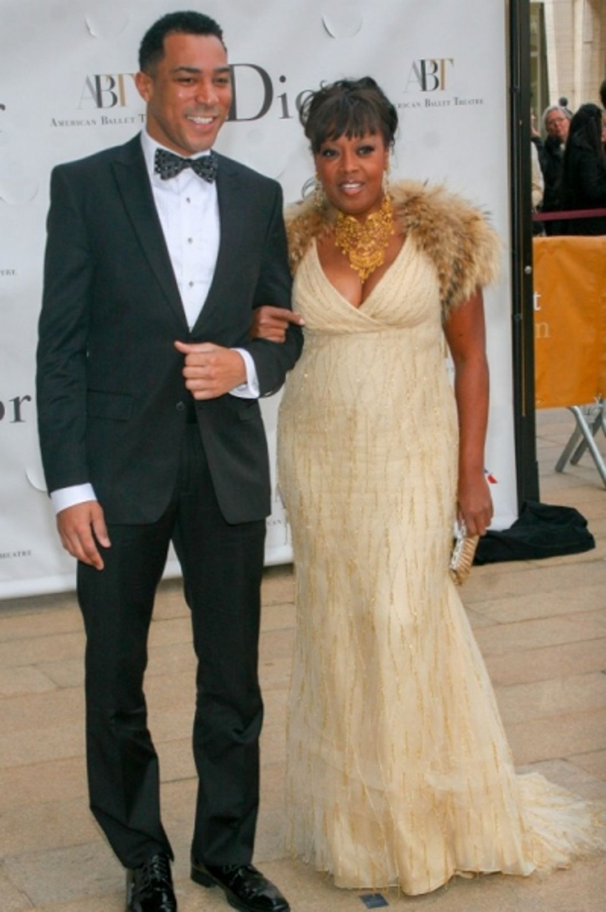 Charl Brown and Star Jones at 