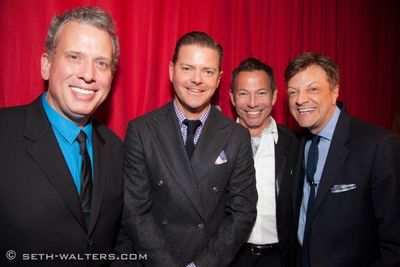 Billy Stritch, Clarke Thorell, Cortes Alexander and Jim Caruso Photo