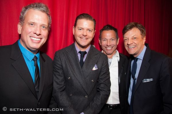 Billy Stritch, Clarke Thorell, Cortes Alexander and Jim Caruso Photo