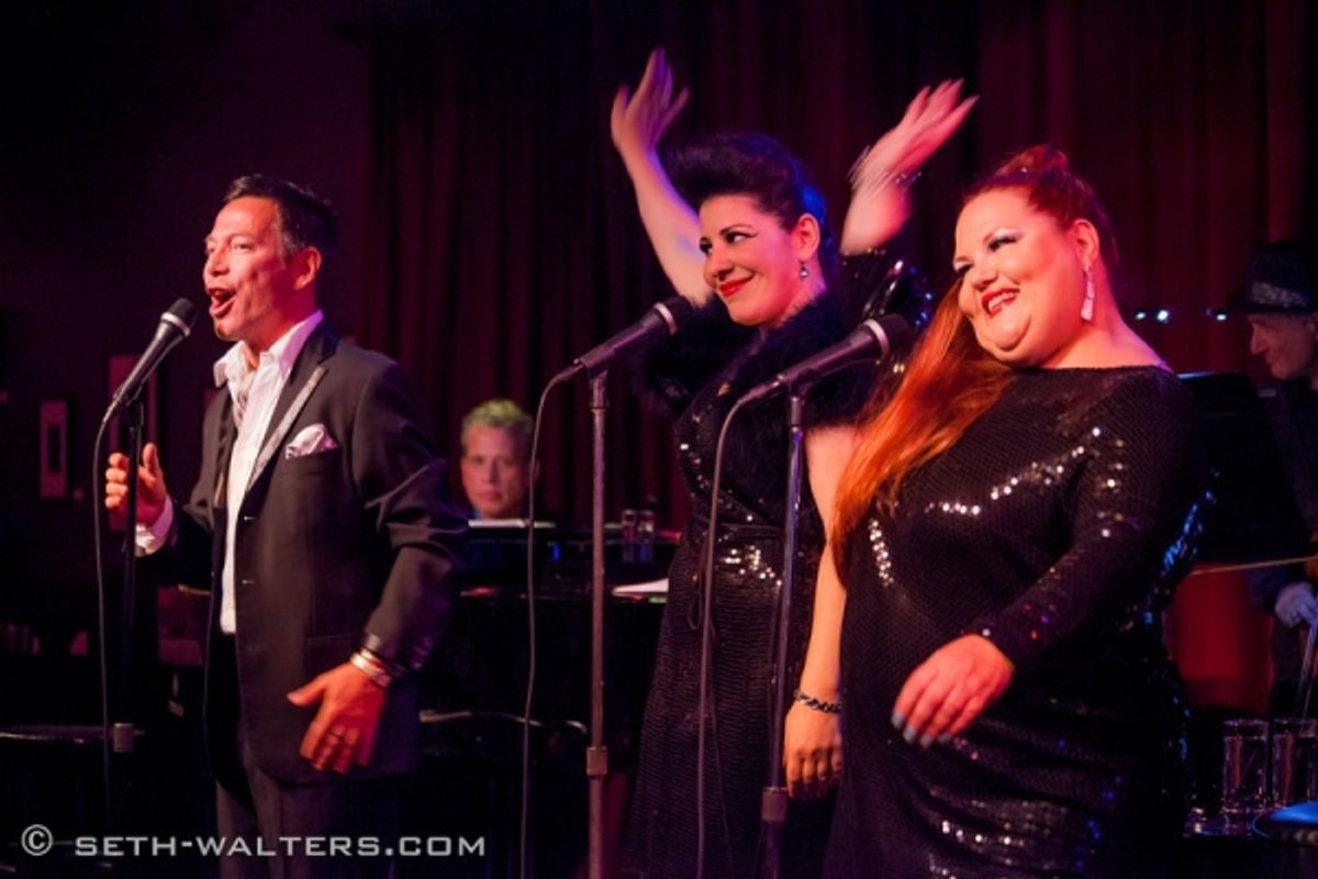 Cortes Alexander, Julie Garnye and Melissa Bailey at 