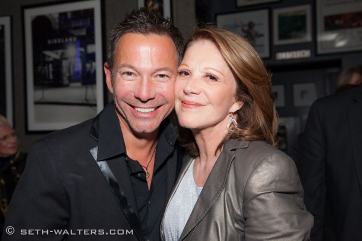 Cortes Alexander and Linda Lavin at 