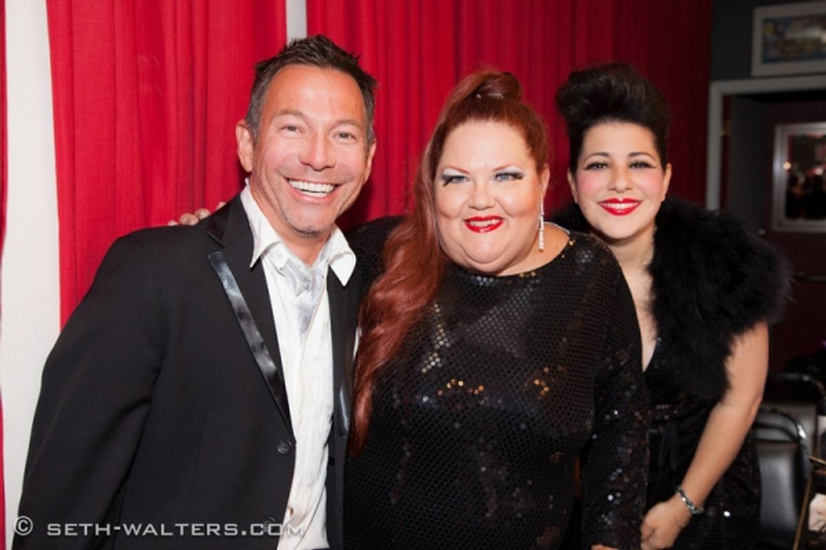 Cortes Alexander, Melissa Bailey and Julie Garnye at 