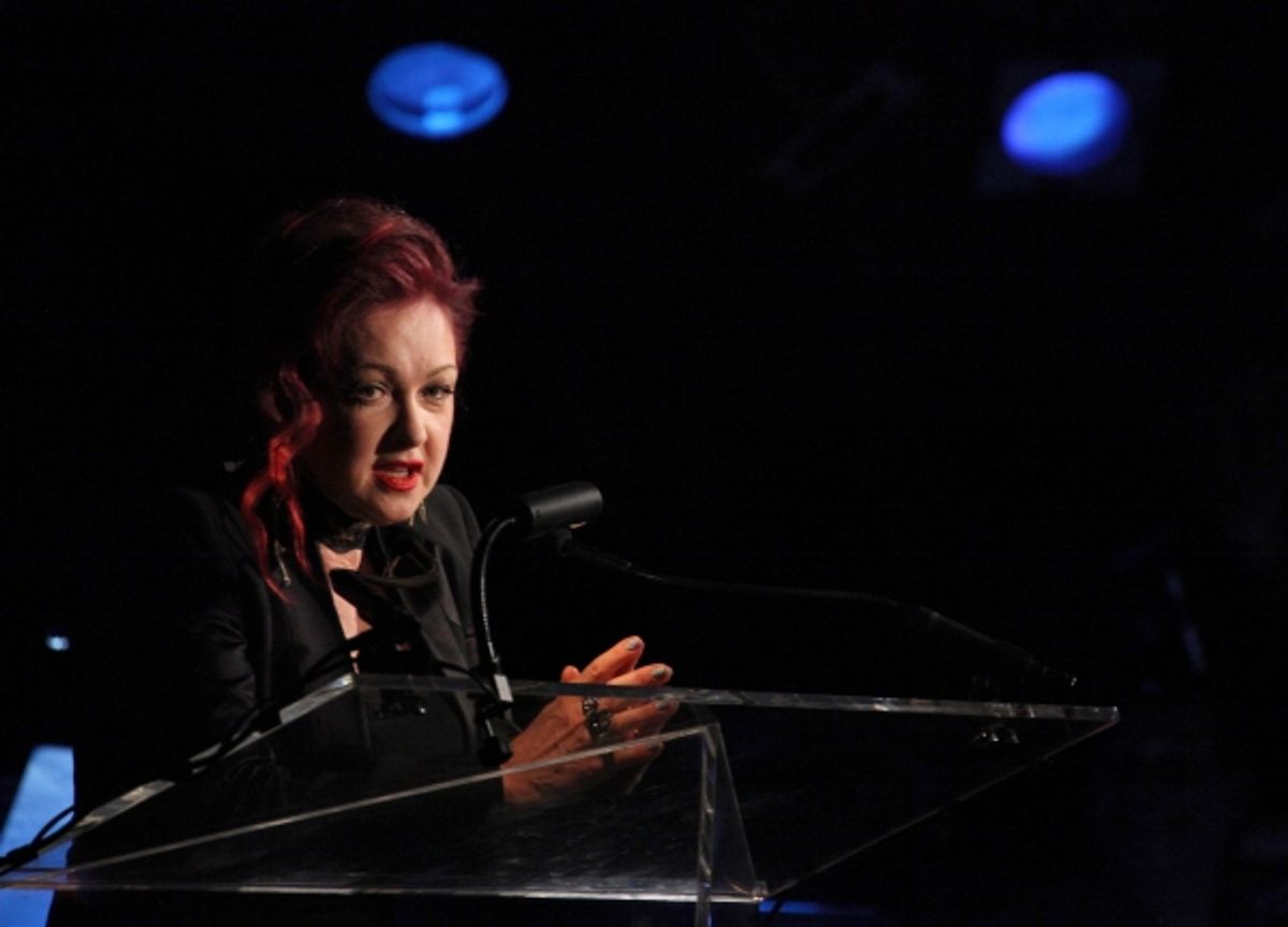 Cyndi Lauper  at 