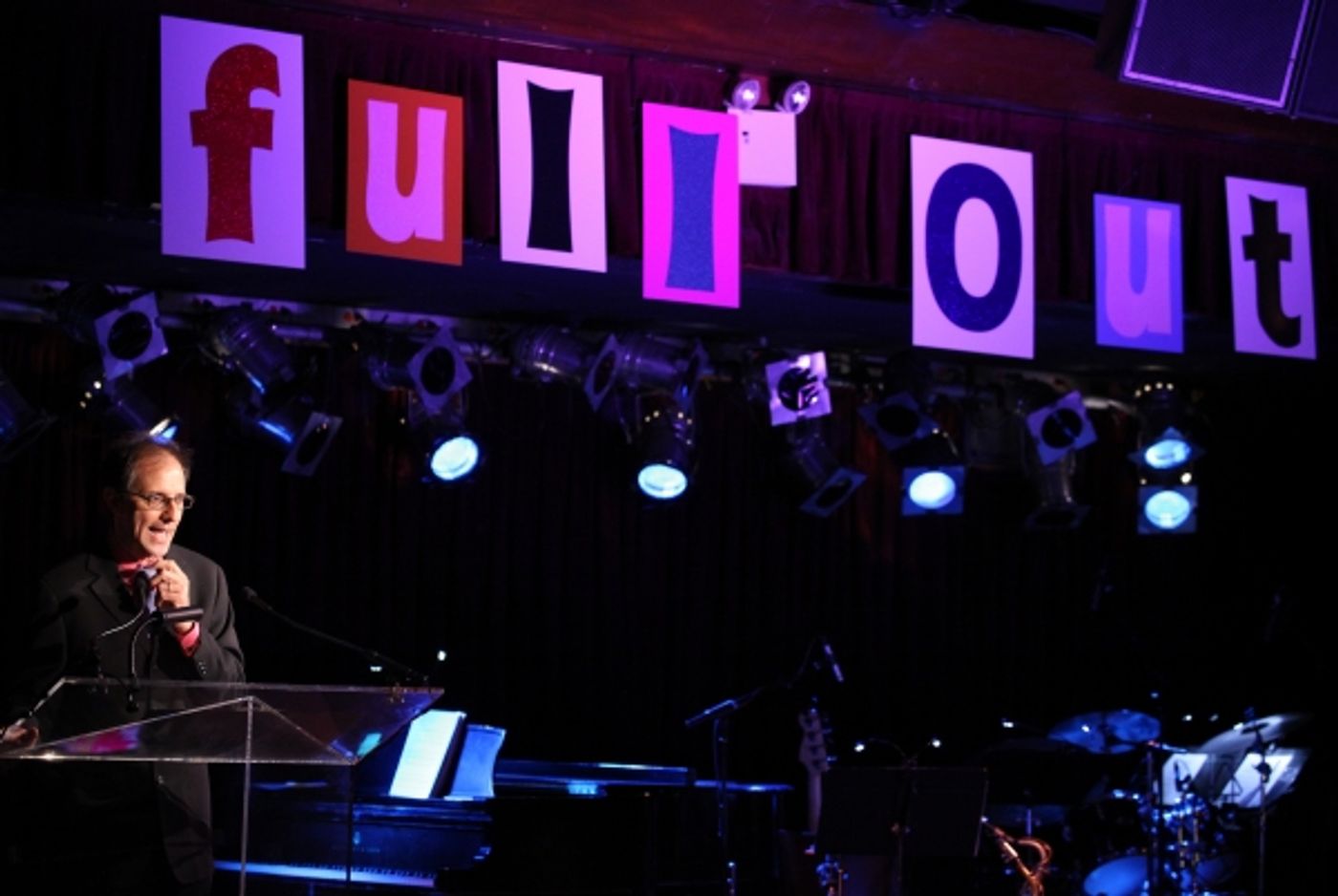 Exclusive Photo Coverage: Harvey Fierstein, Cyndi Lauper and More Present the 'Mr. Abbott' Award to Jerry Mitchell!  Image