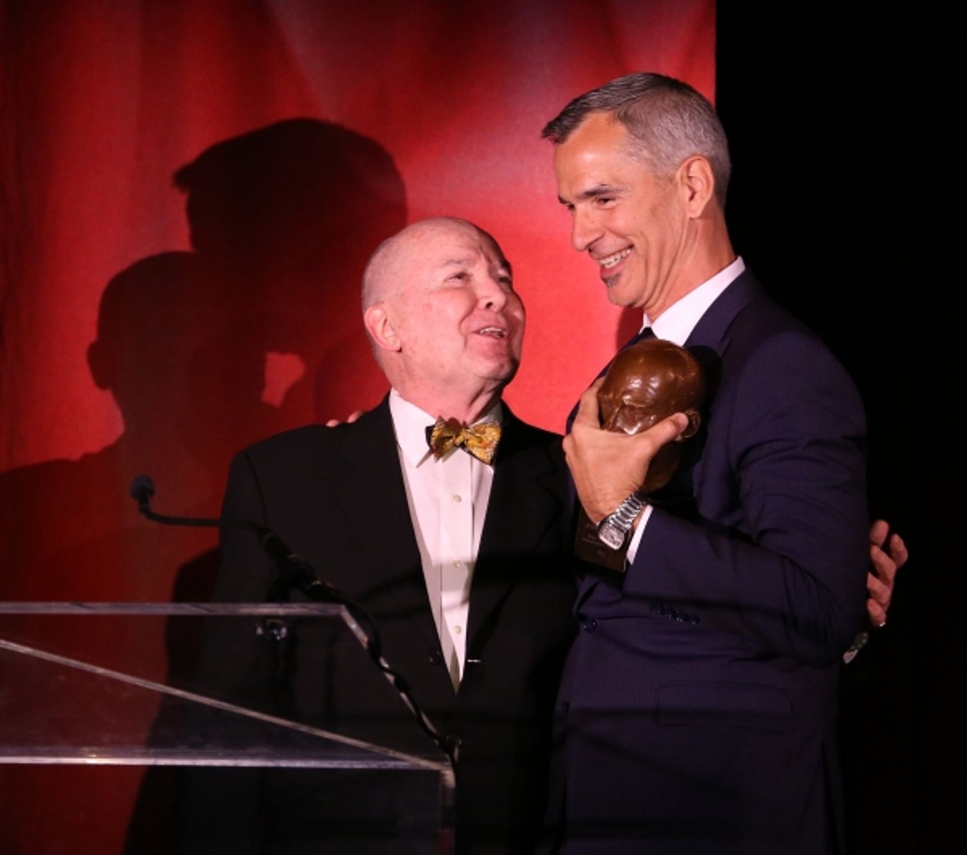 Exclusive Photo Coverage: Harvey Fierstein, Cyndi Lauper and More Present the 'Mr. Abbott' Award to Jerry Mitchell!  Image