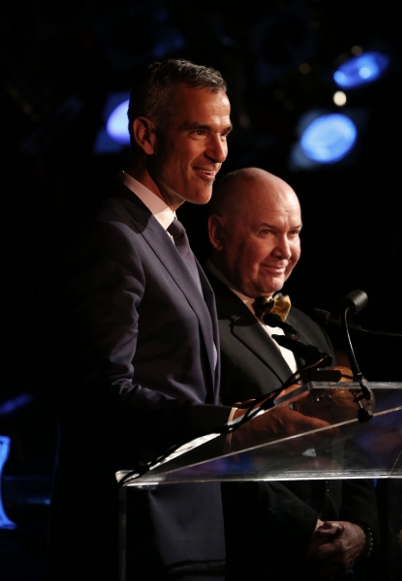 Exclusive Photo Coverage: Harvey Fierstein, Cyndi Lauper and More Present the 'Mr. Abbott' Award to Jerry Mitchell!  Image