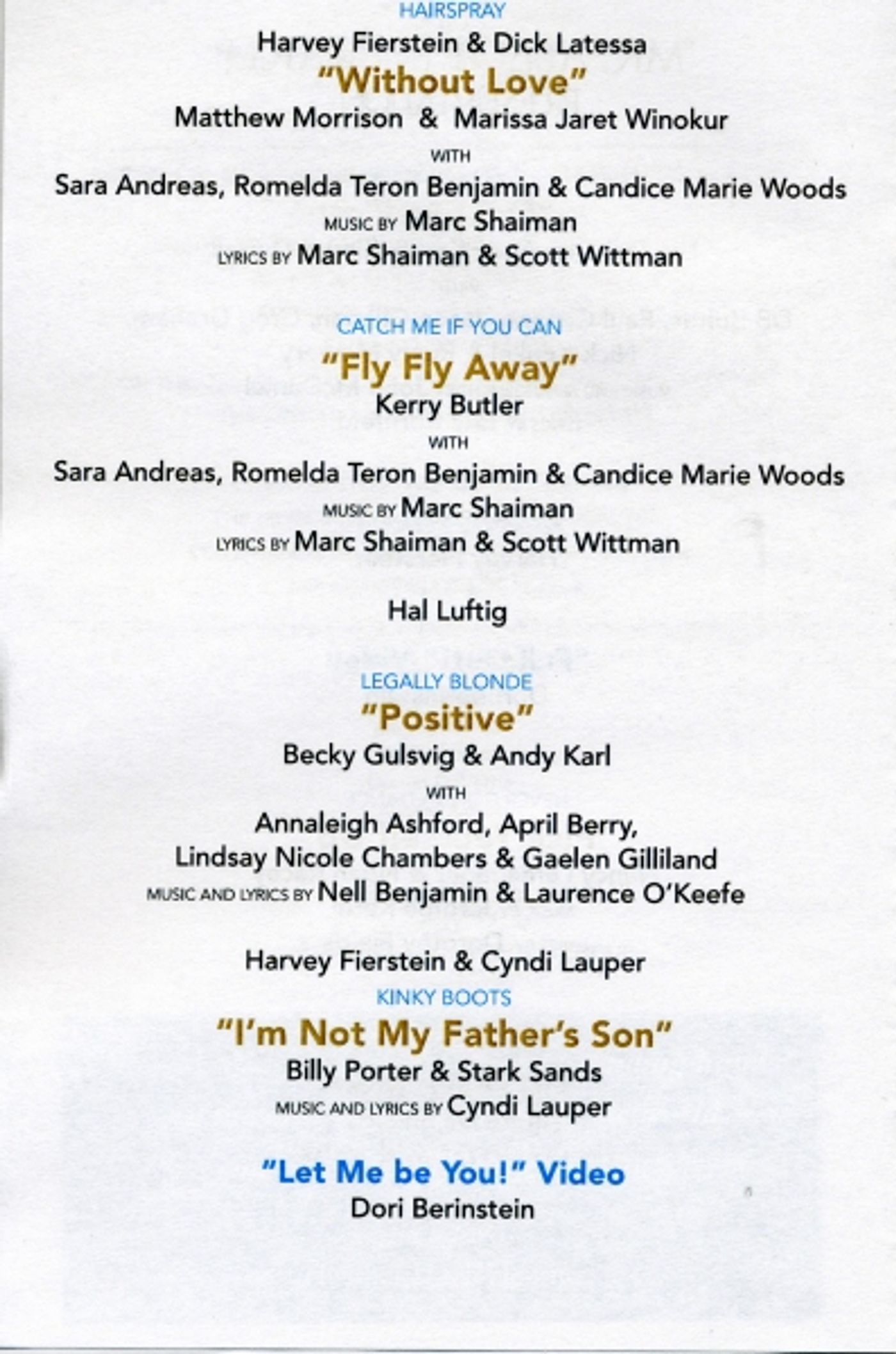 Photo Coverage: Matthew Morrison, Andy Karl, Kerry Butler and More Perform at The 'Mr. Abbot' Award Ceremony Honoring Jerry Mitchell! Photo Coverage: Matthew Morrison, Andy Karl, Kerry Butler and More Perform at The 'Mr. Abbot' Award Ceremony Honoring Jerry Mitchell! Image