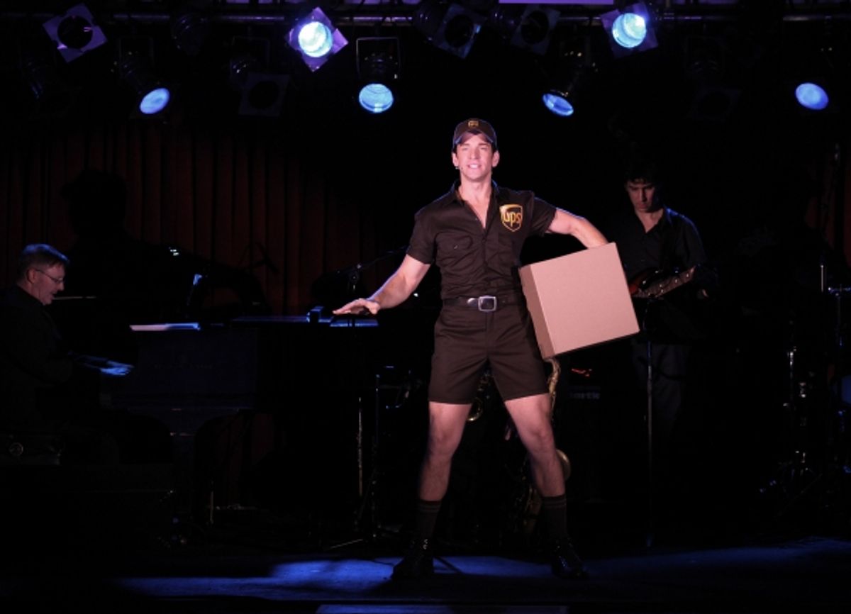 John McDaniel, Andy Karl  at 