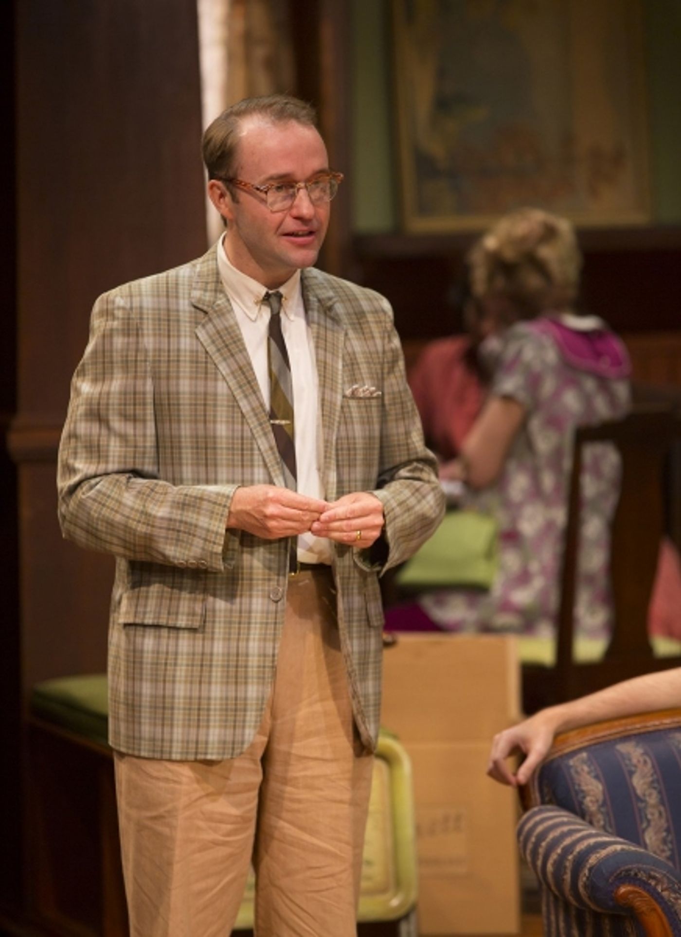 Photo Flash: First Look at Alice Ripley, Daniel Jenkins and More in Long Wharf's CLYBOURNE PARK  Image