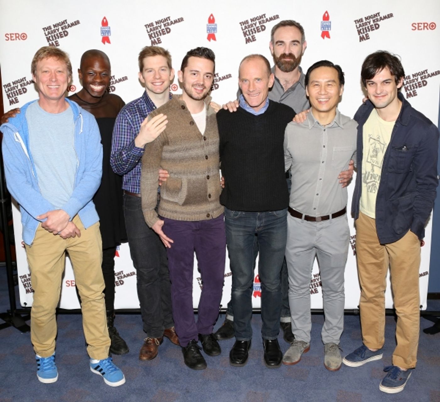 Photo Coverage: THE NIGHT LARRY KRAMER KISSED ME Cast Meets the Press!  Image