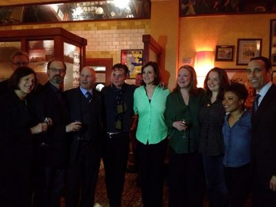 Lou-Ellen Barkan, David Hyde Pierce, Lonnie Wollin, Billy Magnussen, Sigourney Weaver Photo