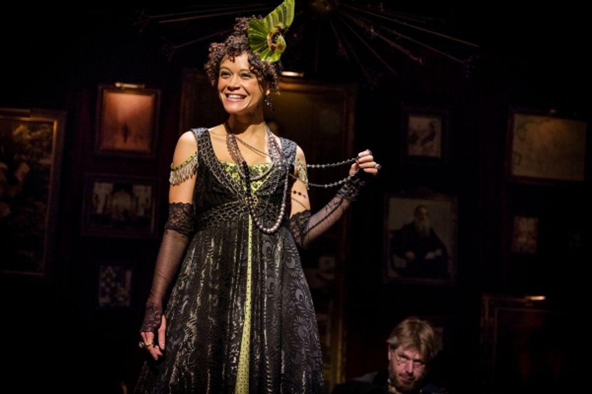 Amber Gray as Helene at 