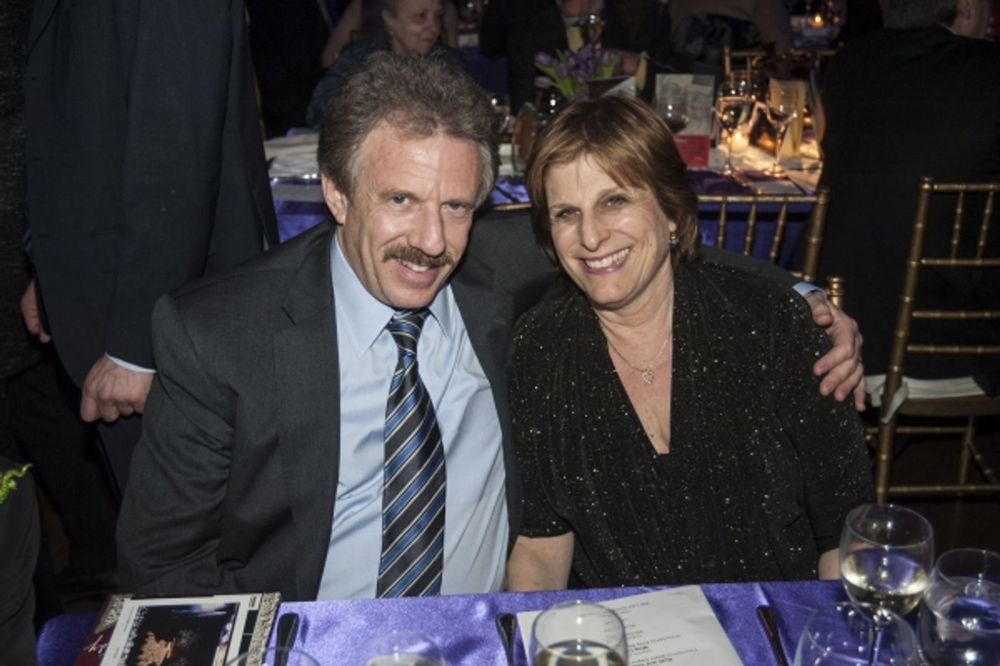 Photo Flash: Tony Kushner, Jessica Hecht, Ming Cho Lee and More at TCG's 2013 Gala  Image