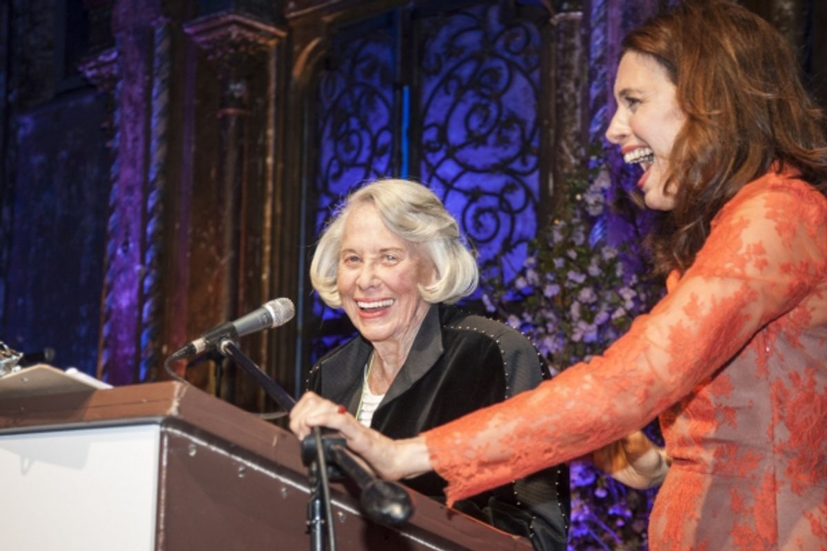 Liz Smith, Jessica Hecht at 