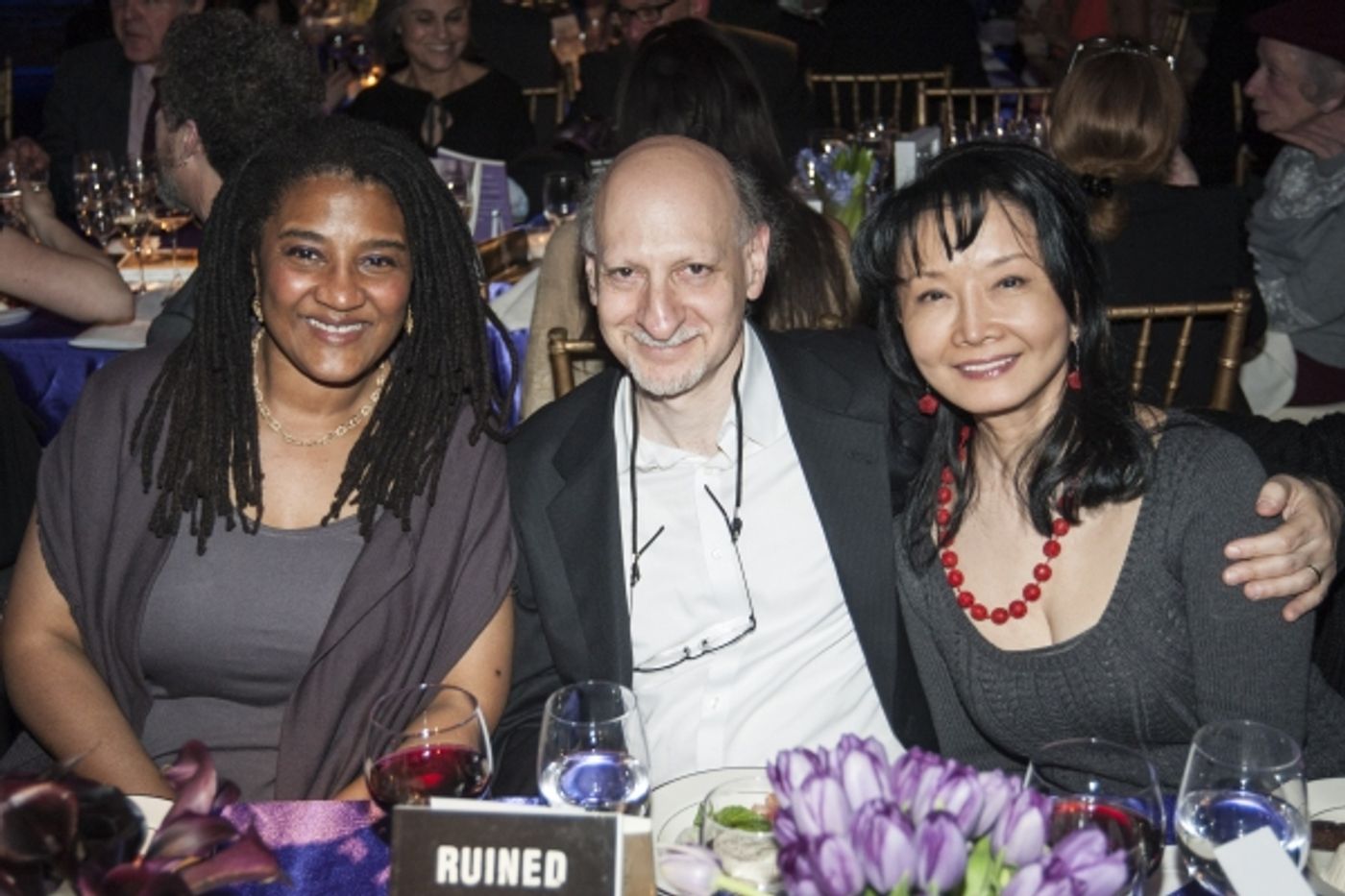 Photo Flash: Tony Kushner, Jessica Hecht, Ming Cho Lee and More at TCG's 2013 Gala  Image