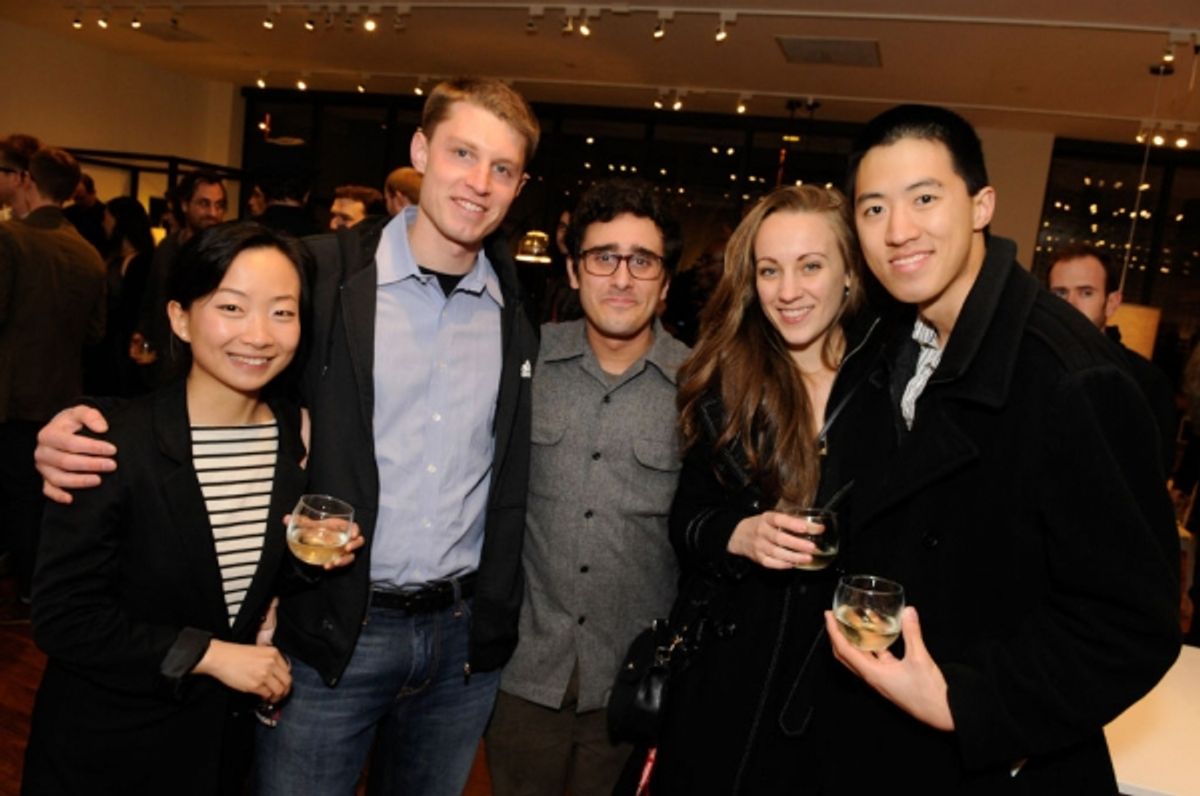Jing Qiao, Ben Reitz, Jake DeVito, Lauren Manning, Danny Lai at 