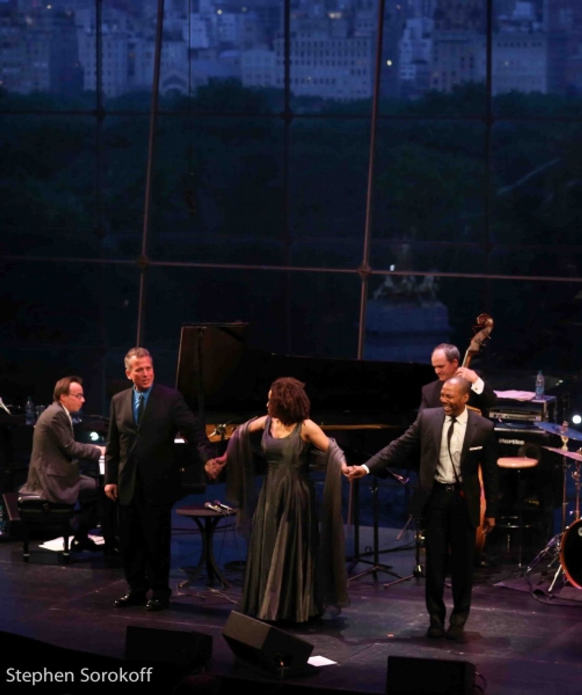 Tedd Firth, Billy Stritch, Paula West, T. Oliver Reid at 